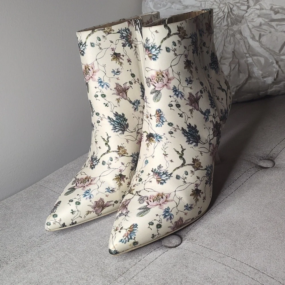 Antonio Melani Floral Print Booties - Picture 6 of 10